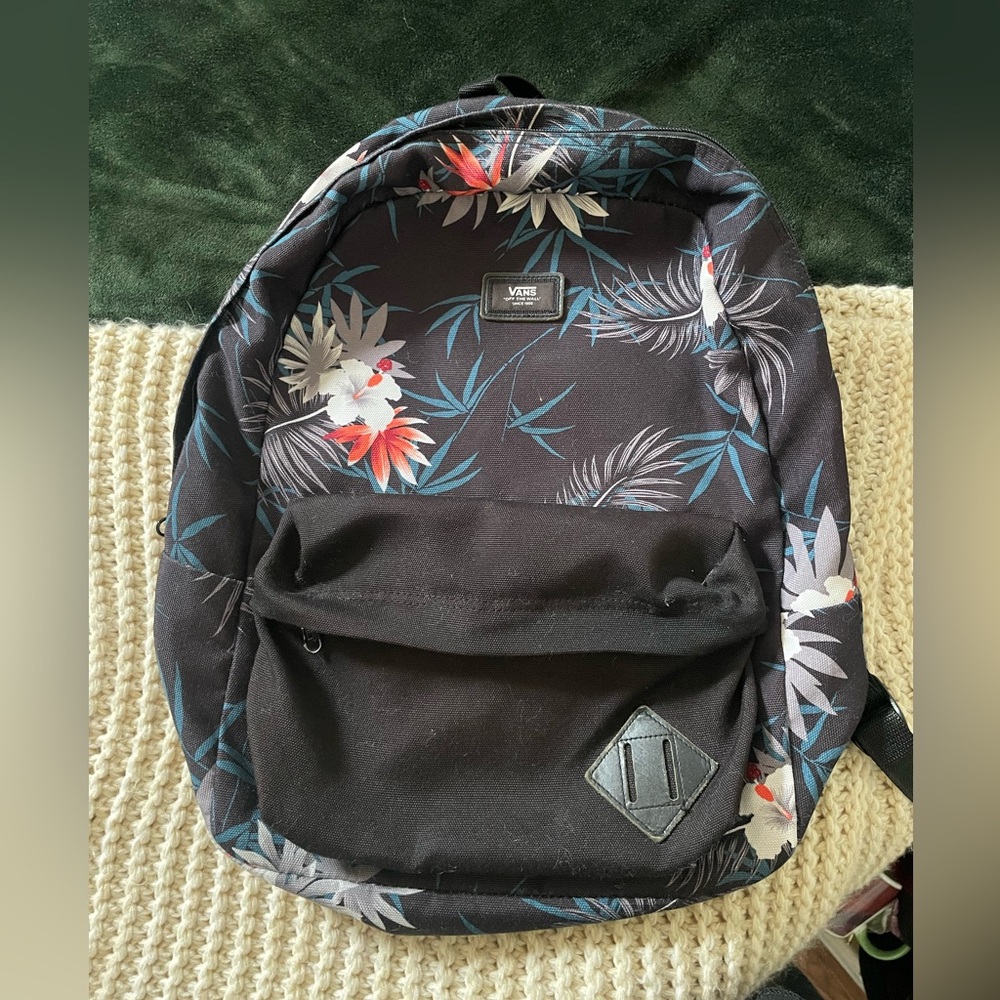 Vans Old Skool Ii Tropical Floral Backpack Bag